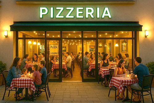 vaca dia 4 pizza